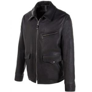 NEW SCHOTT N.Y.C. men bison delivery jacket in black